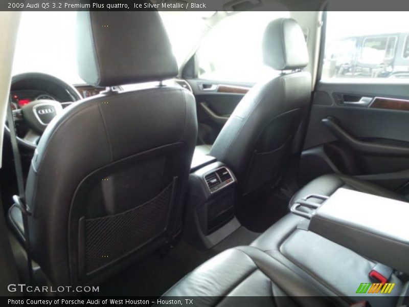 Ice Silver Metallic / Black 2009 Audi Q5 3.2 Premium Plus quattro