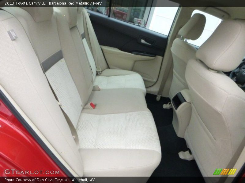Barcelona Red Metallic / Ivory 2013 Toyota Camry LE