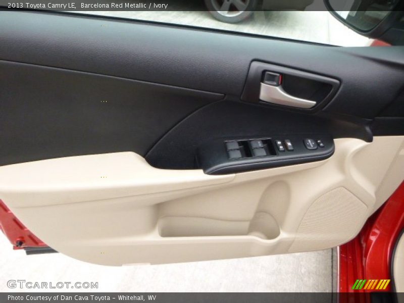 Barcelona Red Metallic / Ivory 2013 Toyota Camry LE