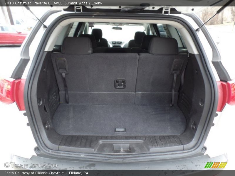 Summit White / Ebony 2010 Chevrolet Traverse LT AWD