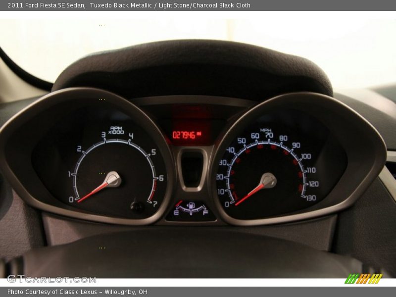  2011 Fiesta SE Sedan SE Sedan Gauges