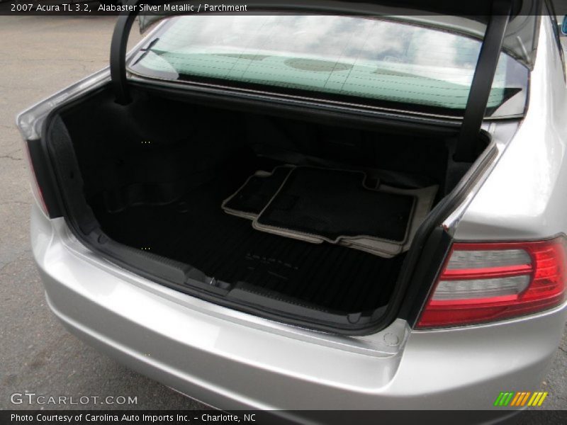 Alabaster Silver Metallic / Parchment 2007 Acura TL 3.2