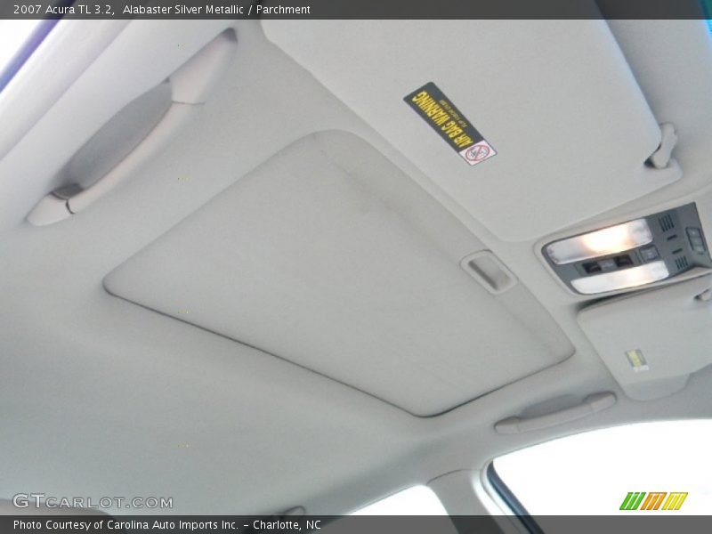 Alabaster Silver Metallic / Parchment 2007 Acura TL 3.2