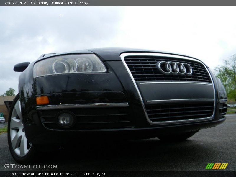 Brilliant Black / Ebony 2006 Audi A6 3.2 Sedan