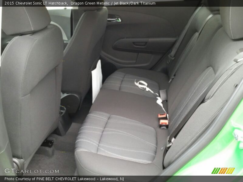 Dragon Green Metallic / Jet Black/Dark Titanium 2015 Chevrolet Sonic LT Hatchback