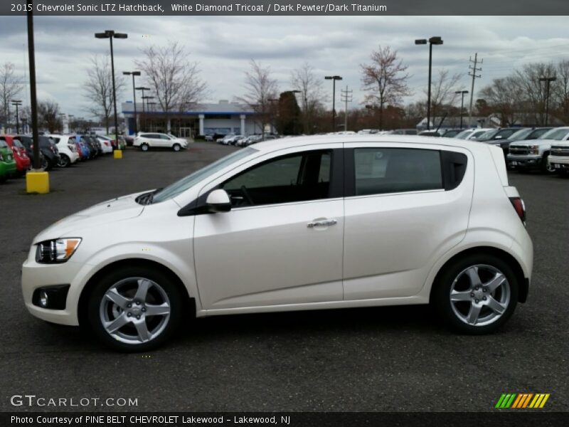  2015 Sonic LTZ Hatchback White Diamond Tricoat