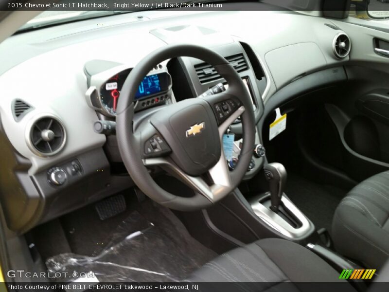 Bright Yellow / Jet Black/Dark Titanium 2015 Chevrolet Sonic LT Hatchback
