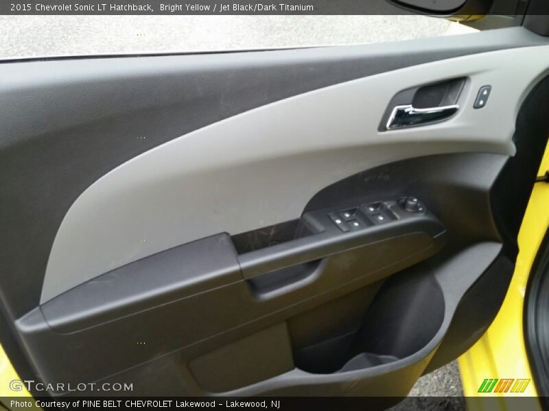 Bright Yellow / Jet Black/Dark Titanium 2015 Chevrolet Sonic LT Hatchback