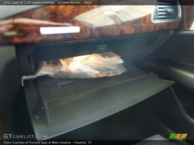 Ice Silver Metallic / Black 2013 Audi A7 3.0T quattro Prestige