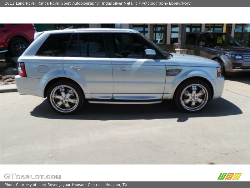 Indus Silver Metallic / Autobiography Ebony/Ivory 2012 Land Rover Range Rover Sport Autobiography
