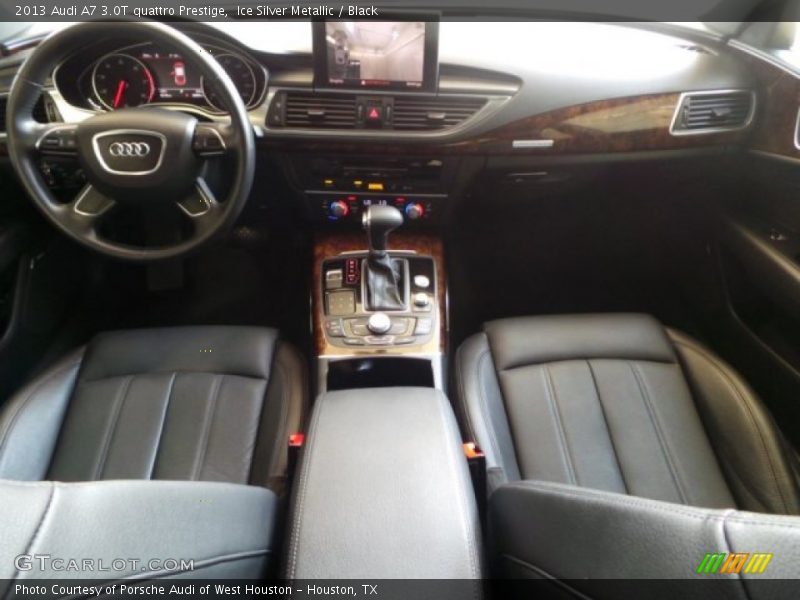Ice Silver Metallic / Black 2013 Audi A7 3.0T quattro Prestige