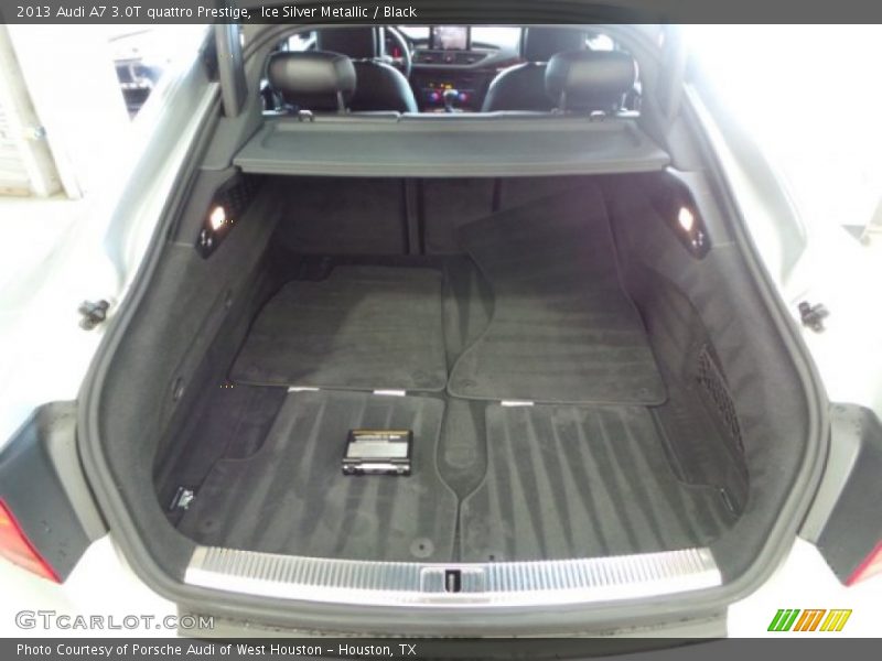 Ice Silver Metallic / Black 2013 Audi A7 3.0T quattro Prestige
