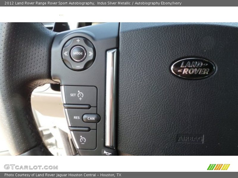 Indus Silver Metallic / Autobiography Ebony/Ivory 2012 Land Rover Range Rover Sport Autobiography