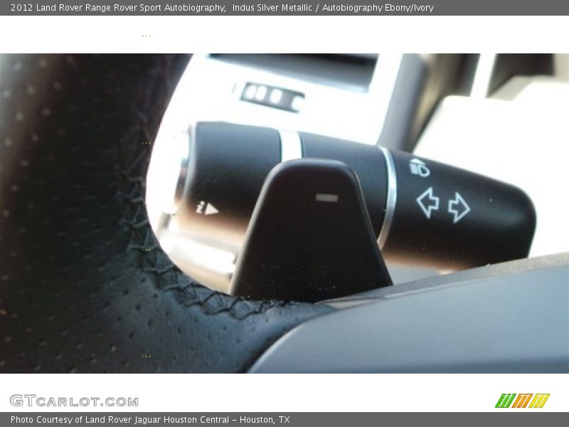 Indus Silver Metallic / Autobiography Ebony/Ivory 2012 Land Rover Range Rover Sport Autobiography