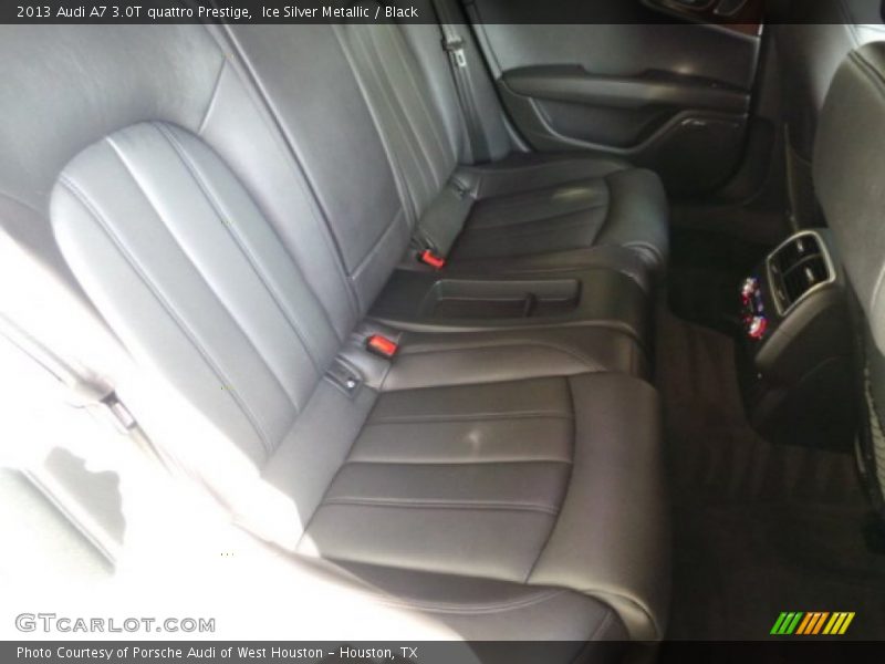 Ice Silver Metallic / Black 2013 Audi A7 3.0T quattro Prestige