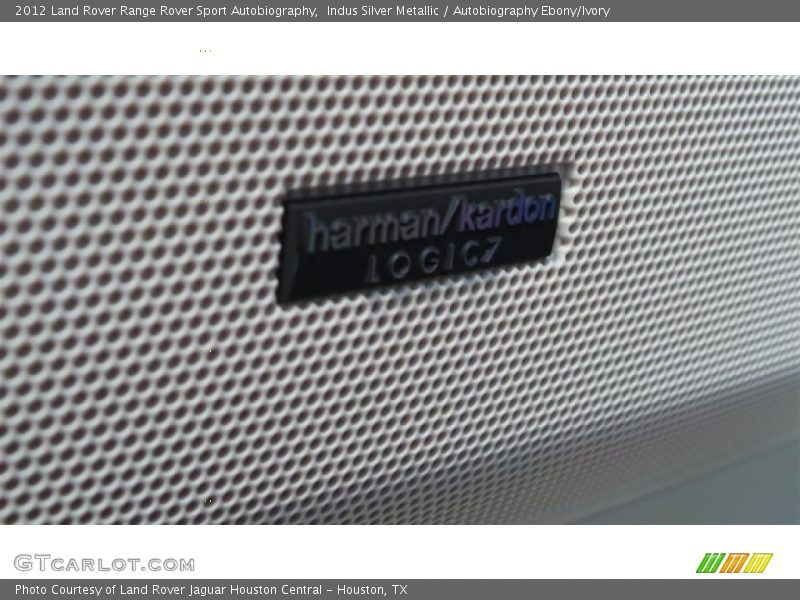 Indus Silver Metallic / Autobiography Ebony/Ivory 2012 Land Rover Range Rover Sport Autobiography