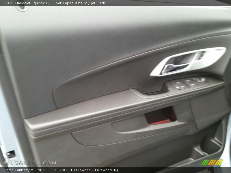 Silver Topaz Metallic / Jet Black 2015 Chevrolet Equinox LS