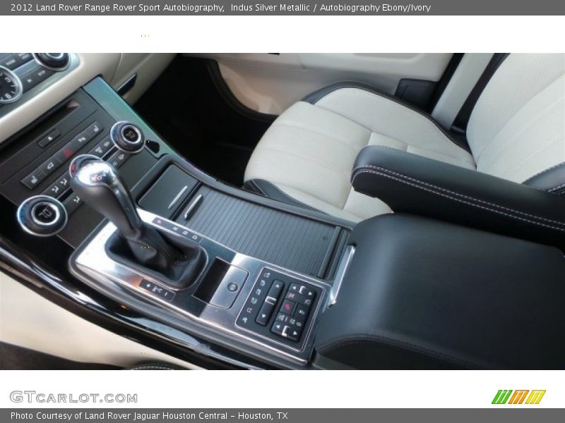 Indus Silver Metallic / Autobiography Ebony/Ivory 2012 Land Rover Range Rover Sport Autobiography