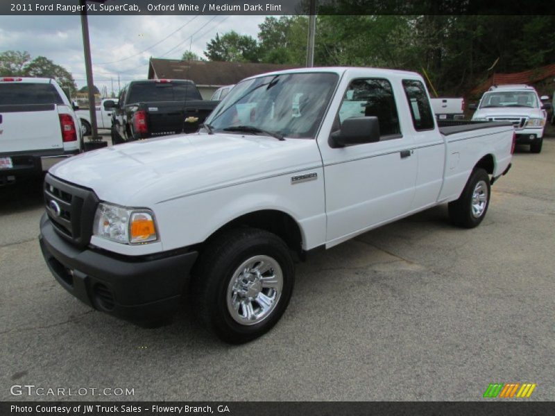 Front 3/4 View of 2011 Ranger XL SuperCab