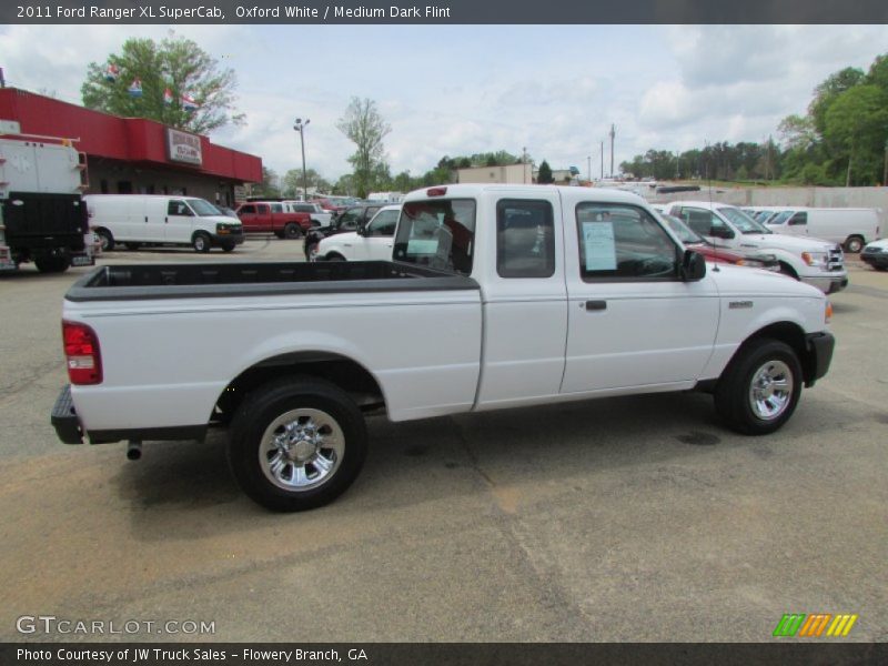 Oxford White / Medium Dark Flint 2011 Ford Ranger XL SuperCab