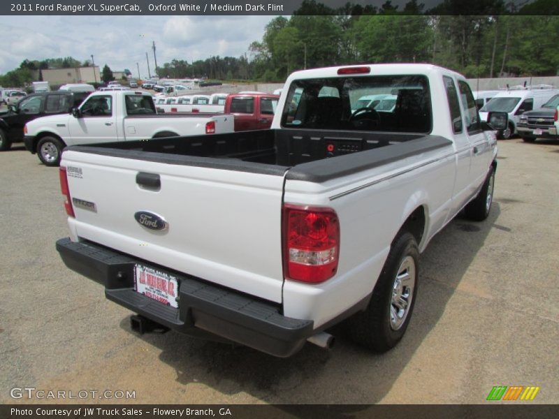 Oxford White / Medium Dark Flint 2011 Ford Ranger XL SuperCab