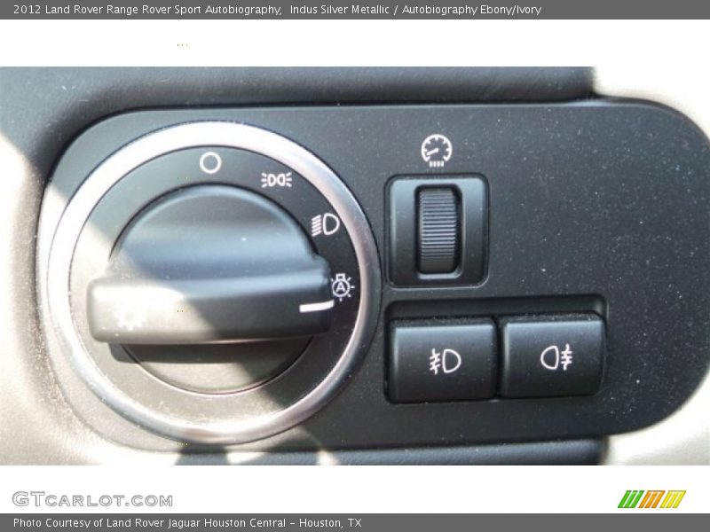 Indus Silver Metallic / Autobiography Ebony/Ivory 2012 Land Rover Range Rover Sport Autobiography