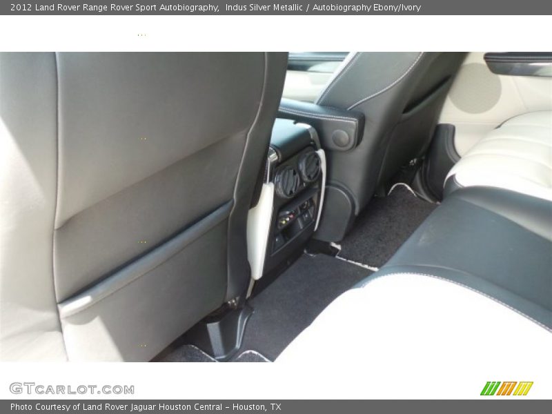 Indus Silver Metallic / Autobiography Ebony/Ivory 2012 Land Rover Range Rover Sport Autobiography