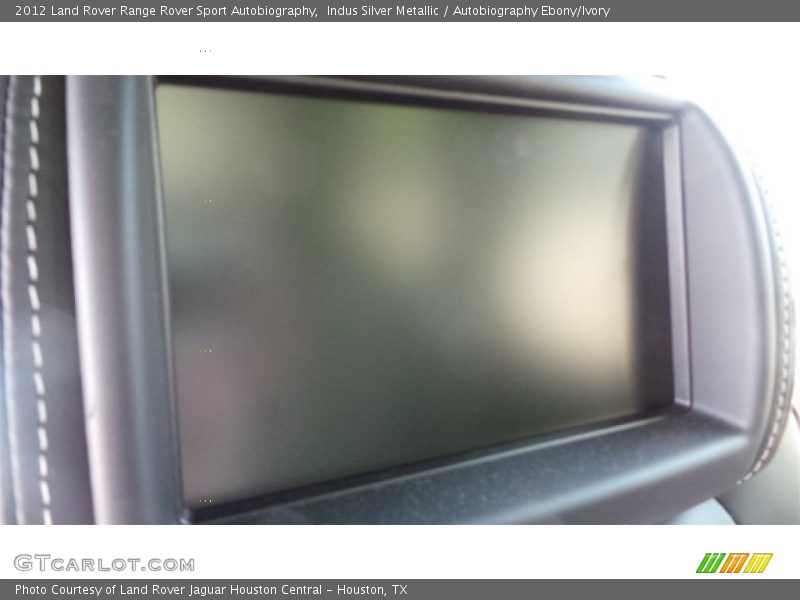 Indus Silver Metallic / Autobiography Ebony/Ivory 2012 Land Rover Range Rover Sport Autobiography