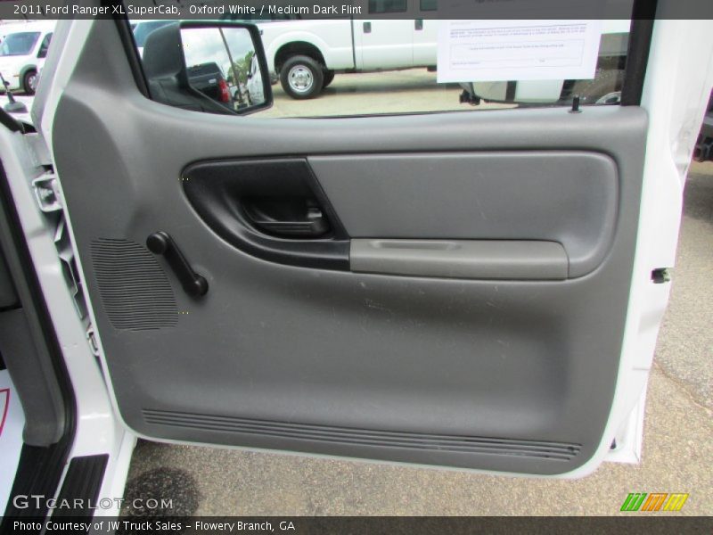 Oxford White / Medium Dark Flint 2011 Ford Ranger XL SuperCab