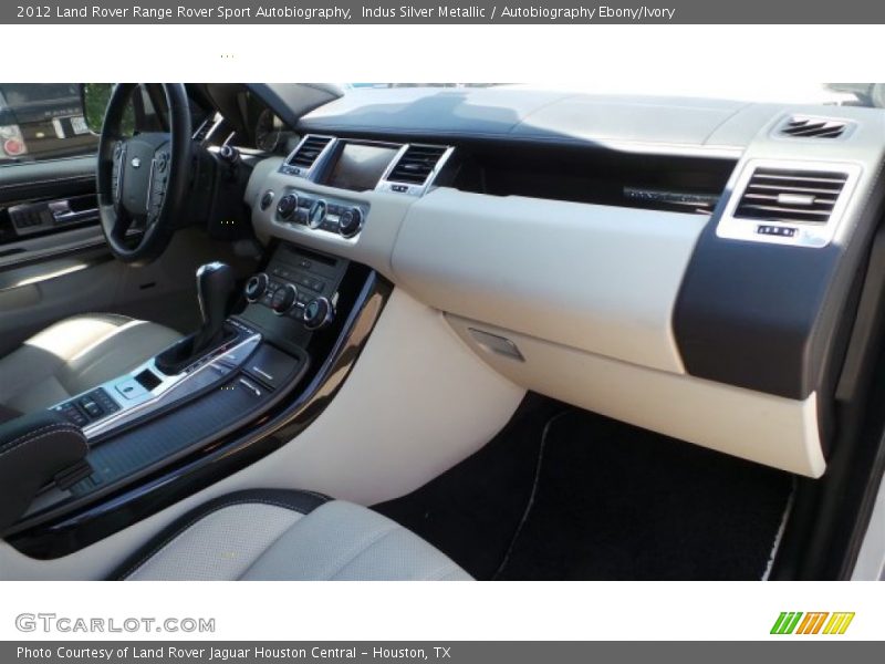 Indus Silver Metallic / Autobiography Ebony/Ivory 2012 Land Rover Range Rover Sport Autobiography