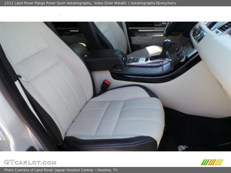 Indus Silver Metallic / Autobiography Ebony/Ivory 2012 Land Rover Range Rover Sport Autobiography