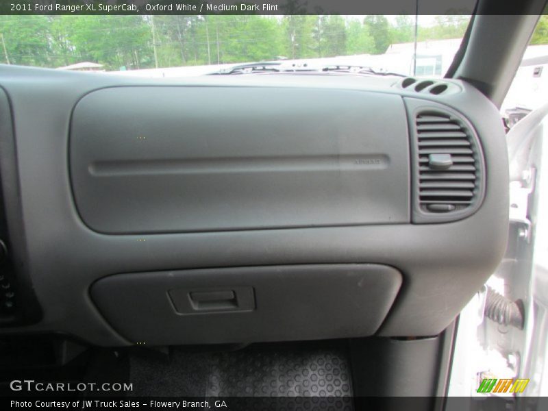 Oxford White / Medium Dark Flint 2011 Ford Ranger XL SuperCab