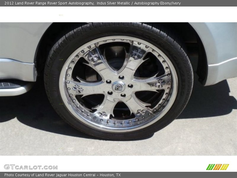 Indus Silver Metallic / Autobiography Ebony/Ivory 2012 Land Rover Range Rover Sport Autobiography