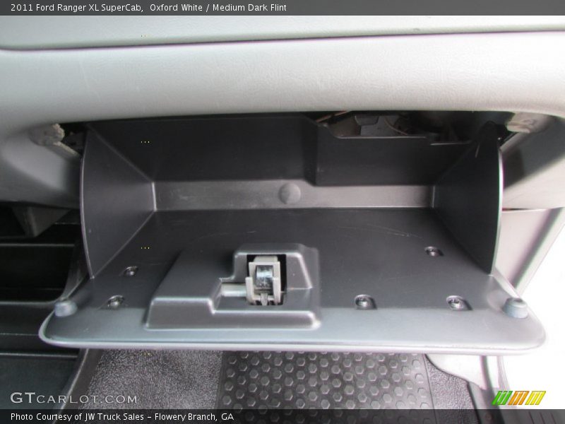 Oxford White / Medium Dark Flint 2011 Ford Ranger XL SuperCab
