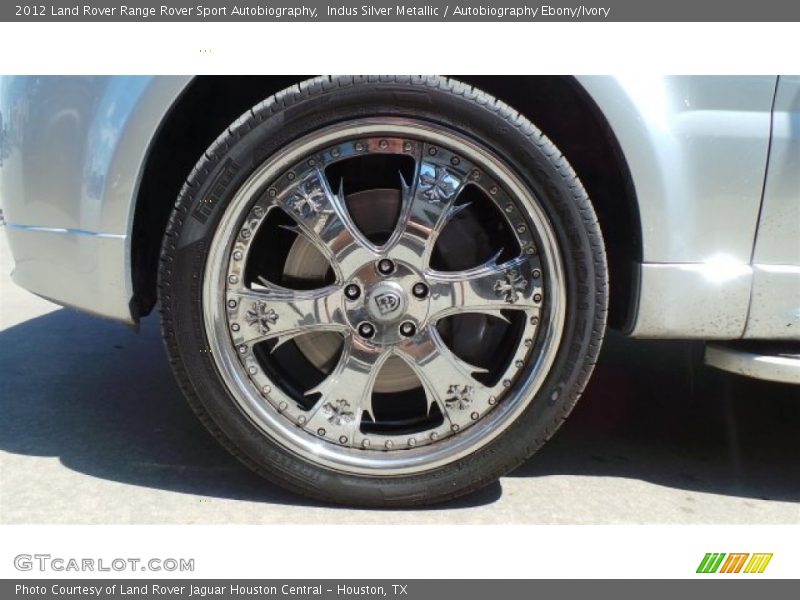 Indus Silver Metallic / Autobiography Ebony/Ivory 2012 Land Rover Range Rover Sport Autobiography