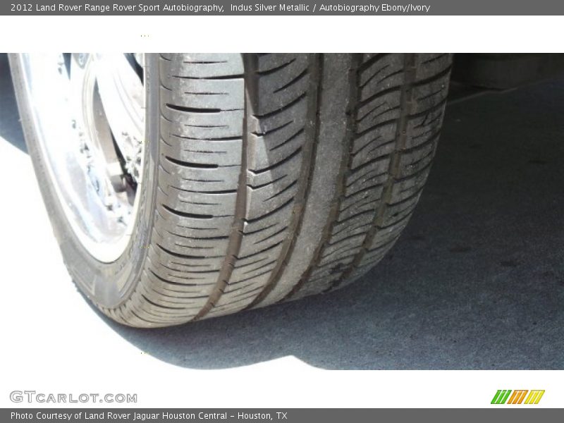 Indus Silver Metallic / Autobiography Ebony/Ivory 2012 Land Rover Range Rover Sport Autobiography