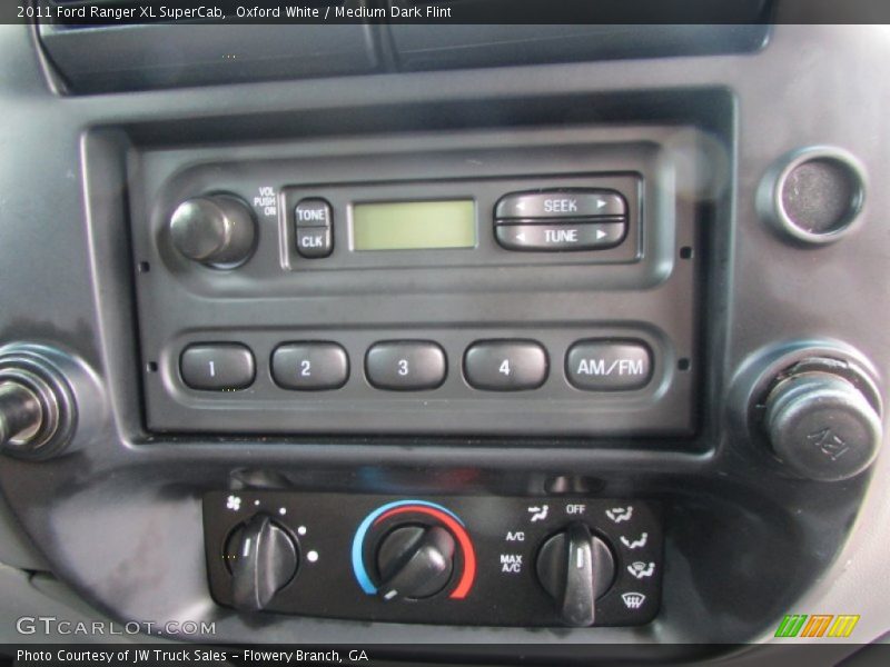 Oxford White / Medium Dark Flint 2011 Ford Ranger XL SuperCab