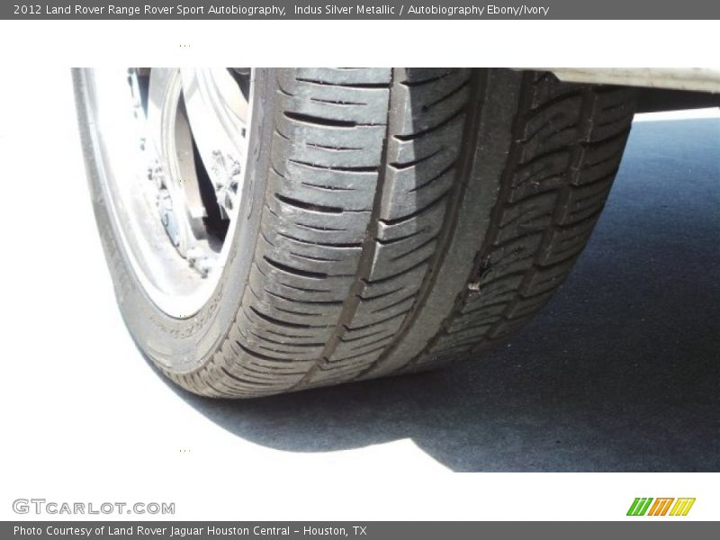 Indus Silver Metallic / Autobiography Ebony/Ivory 2012 Land Rover Range Rover Sport Autobiography