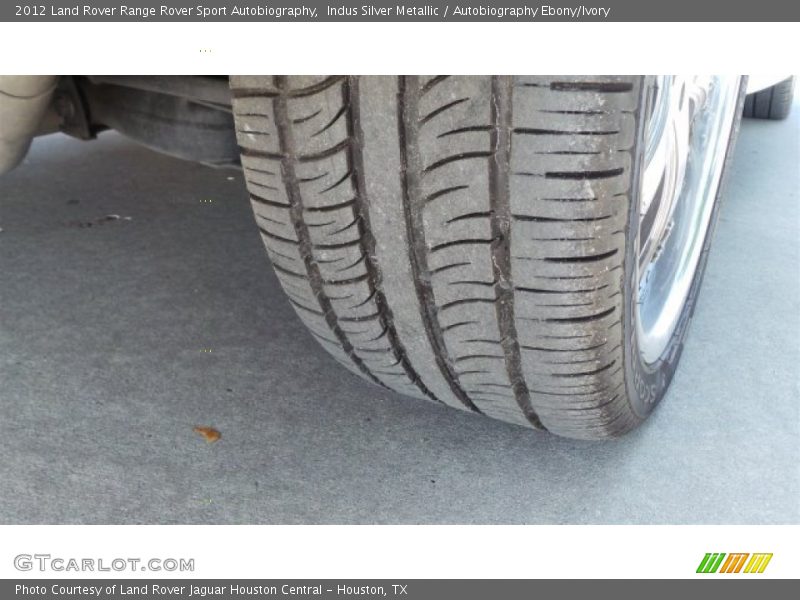 Indus Silver Metallic / Autobiography Ebony/Ivory 2012 Land Rover Range Rover Sport Autobiography