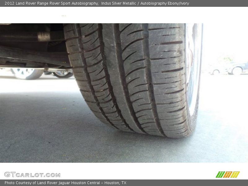 Indus Silver Metallic / Autobiography Ebony/Ivory 2012 Land Rover Range Rover Sport Autobiography