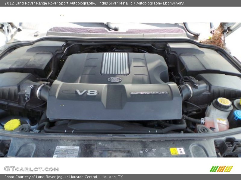 Indus Silver Metallic / Autobiography Ebony/Ivory 2012 Land Rover Range Rover Sport Autobiography