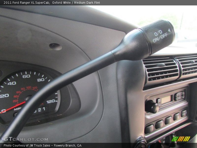 Oxford White / Medium Dark Flint 2011 Ford Ranger XL SuperCab