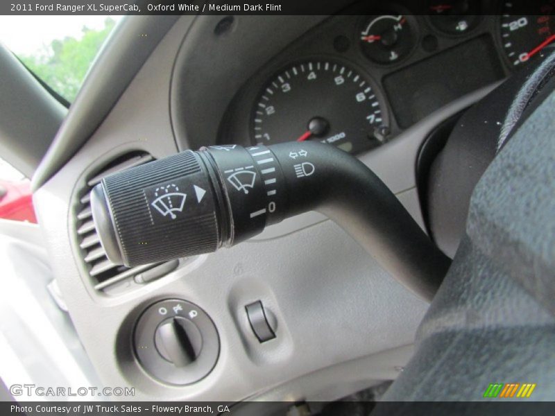 Oxford White / Medium Dark Flint 2011 Ford Ranger XL SuperCab