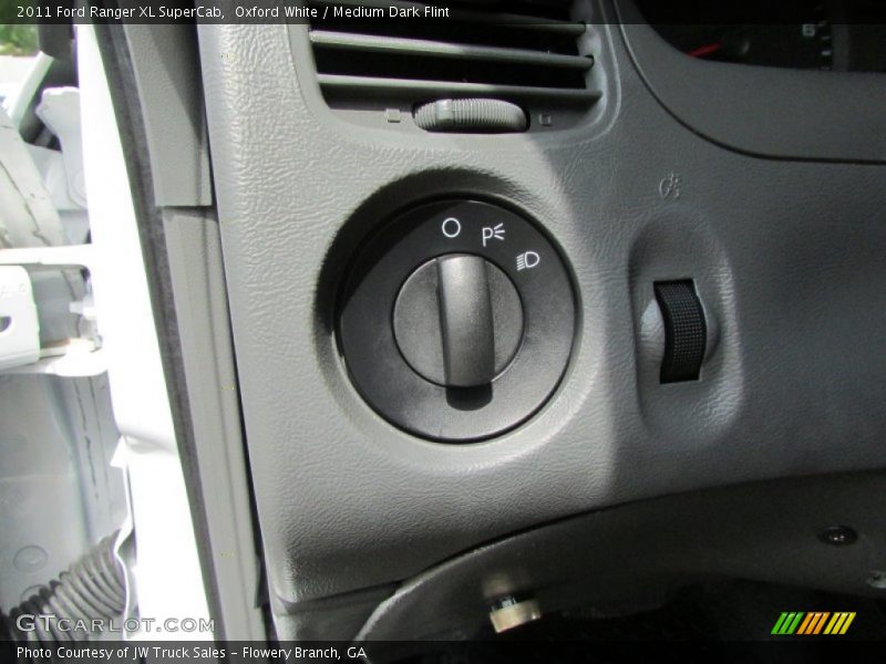 Oxford White / Medium Dark Flint 2011 Ford Ranger XL SuperCab