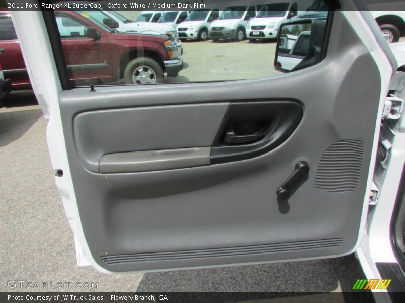 Oxford White / Medium Dark Flint 2011 Ford Ranger XL SuperCab