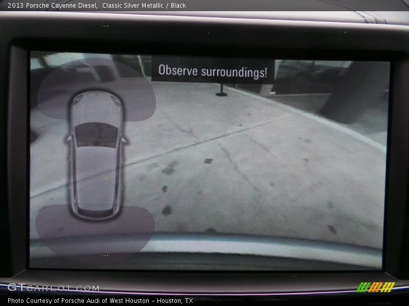 Classic Silver Metallic / Black 2013 Porsche Cayenne Diesel