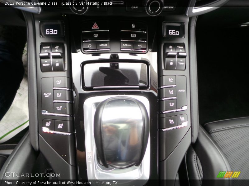 Classic Silver Metallic / Black 2013 Porsche Cayenne Diesel