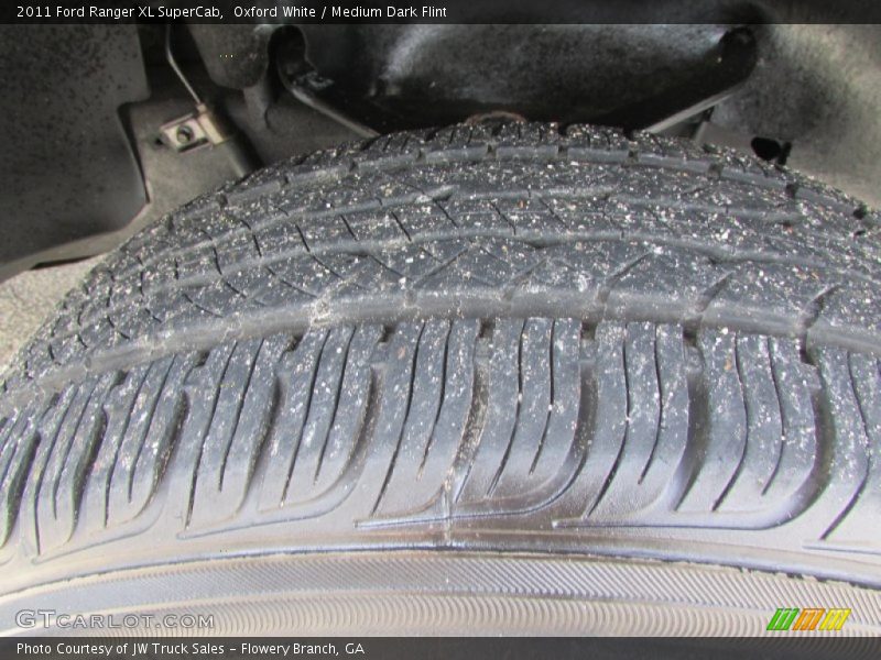 Oxford White / Medium Dark Flint 2011 Ford Ranger XL SuperCab