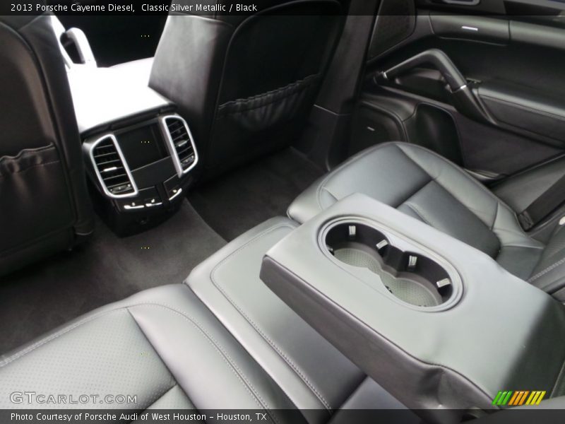 Classic Silver Metallic / Black 2013 Porsche Cayenne Diesel