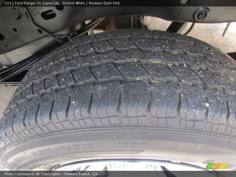 Oxford White / Medium Dark Flint 2011 Ford Ranger XL SuperCab